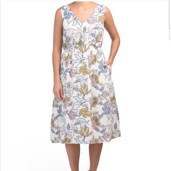 Rachel Zoe Floral Midi Dress - Picture 1 of 8
